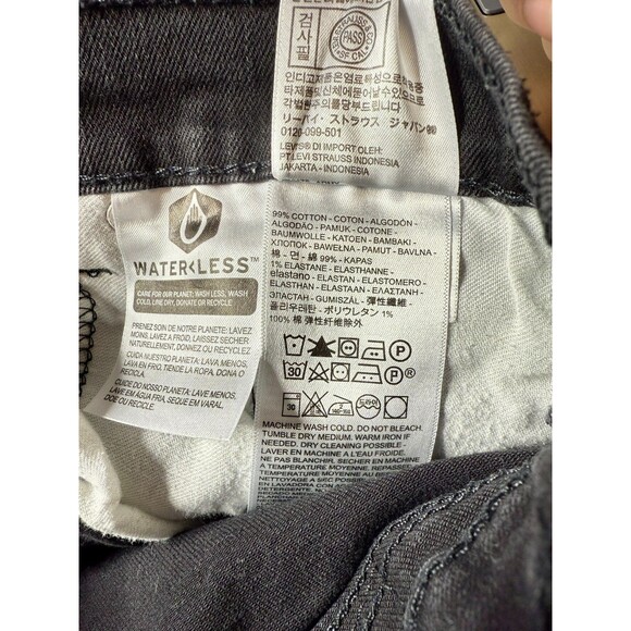 NWOT Men’s Levi’s 511 Slim Fit Denim Jeans - Black - 33x30 - Picture 4 of 4